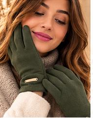Gants Tactiles Femme Élégants - Coupe-Vent, Conduite et Vélo Hiver